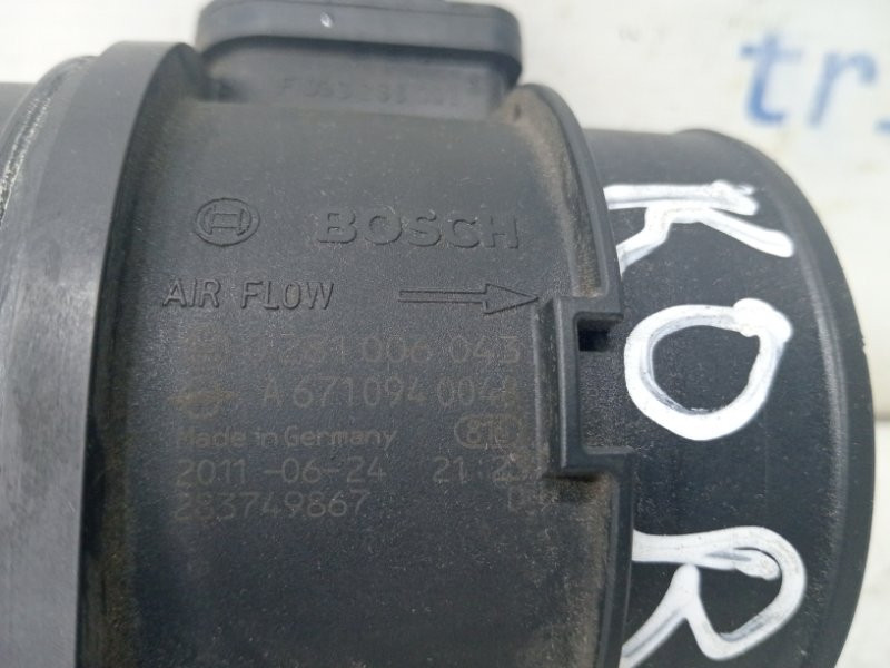 Датчик расхода воздуха SsangYong Korando 2010-2019 0281006043 (Арт. 61174) Київ - зображення 4