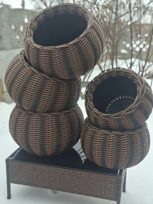 Кашпо з ротангу Киев - изображение 1