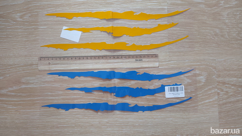 Стикер на авто-мото Царапина Когтем Борисполь - изображение 8