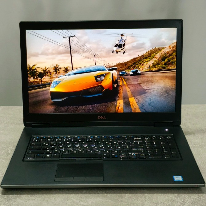 Ноутбук dell precision 7730 ips 17.3 i5-8400h 32/512gb ssd m.2 відеокарта nvidia quadro p3200 6gb Київ - зображення 1