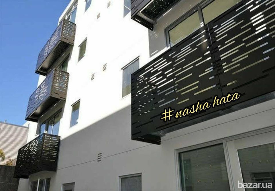 Перила,балкон,декопанель,перегородка,інтерєр балкону Черкаси - зображення 8