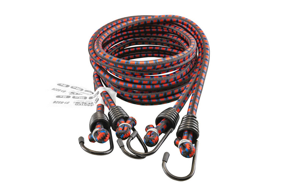 Стяжка груза MASTERTOOL резиновая Ø 11 мм 200 см набор 2 шт 81-0328 Харьков - изображение 1