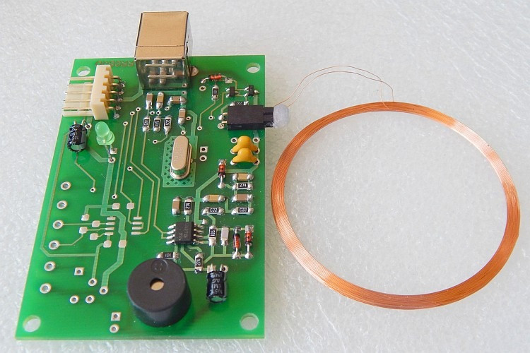 Модуль RFID зчитувача (рідера) RR08U-K з інтерфейсом USB Харків - зображення 1