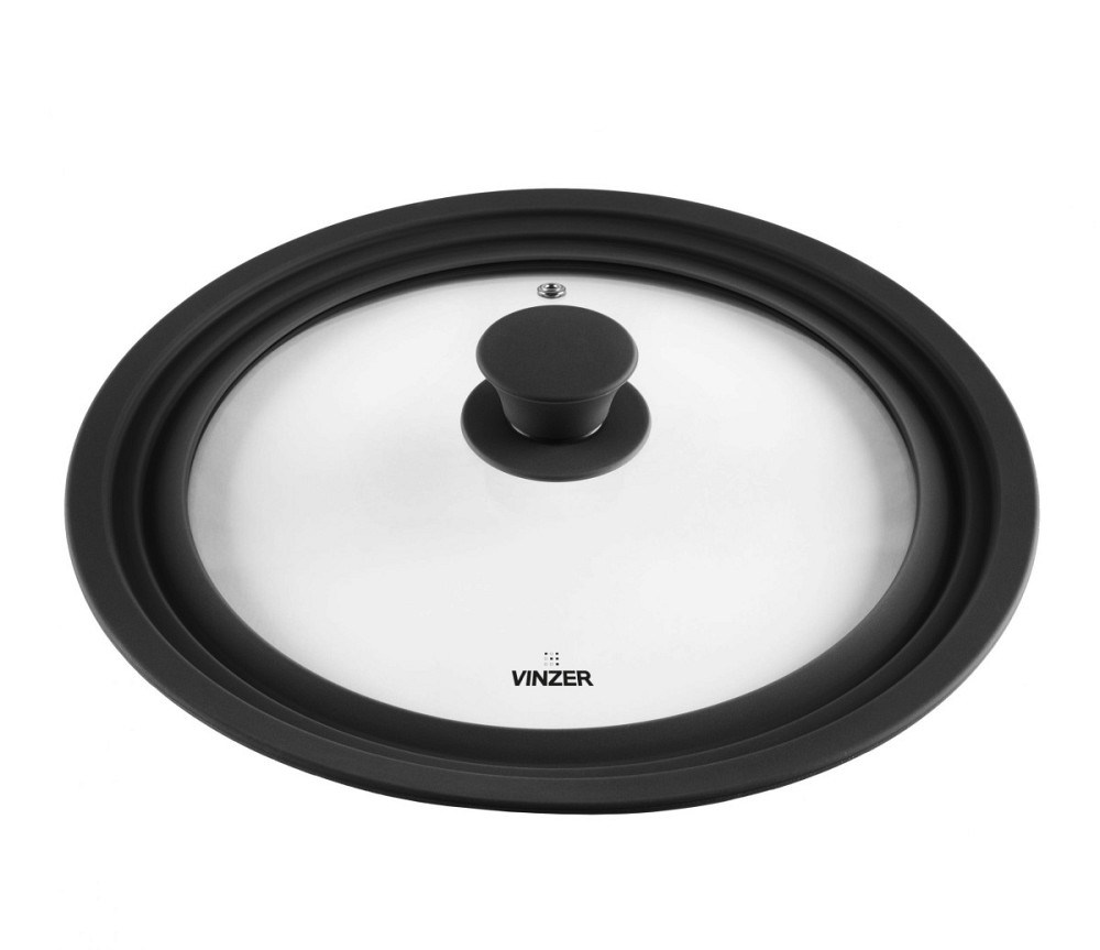 Кришка скляна Vinzer VZ-50249 24-28 см Київ - зображення 1