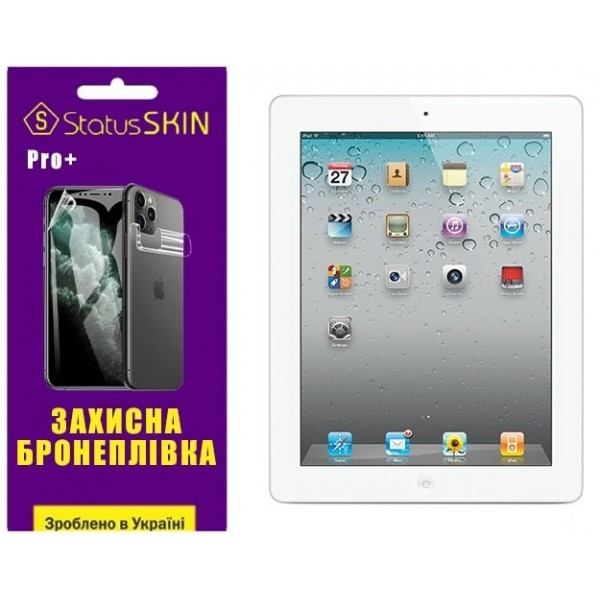 Apple Поліуретанова плівка StatusSKIN Pro+ на екран iPad 2/3/4 Глянцева Харків - зображення 1