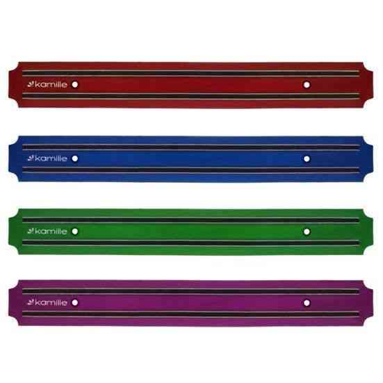 Тримач магнітний для ножів 38см (червоний, синій, зелений, фіолетовий) Kamille (a1052) Киев