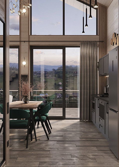 Котедж у горах з панорамним видом в Яремче Яремче - изображение 5