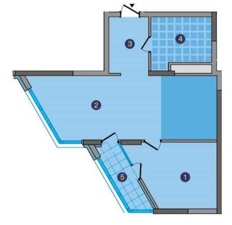 продажа 1-к квартира Киев, Дарницкий, 115000 $ Київ - зображення 2