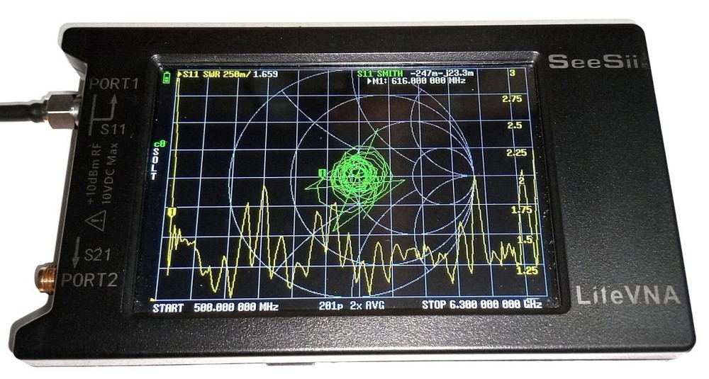 Антенна UWB 600MHz-8GHz 0.2-6.95dBi LHCP/RHCP, SMA-male (штырь), 150х54 мм Днепр - изображение 2