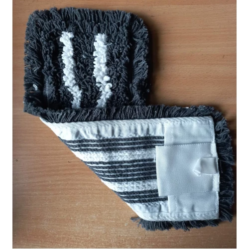 МОП (вкладка) ПЕТЕЛЬНО ТАФТИНГОВЫЙ КОМБИНИРОВАННЫЙ ГРЕЙ 40*13 см, с карманами, серый У40.03К Київ - зображення 2