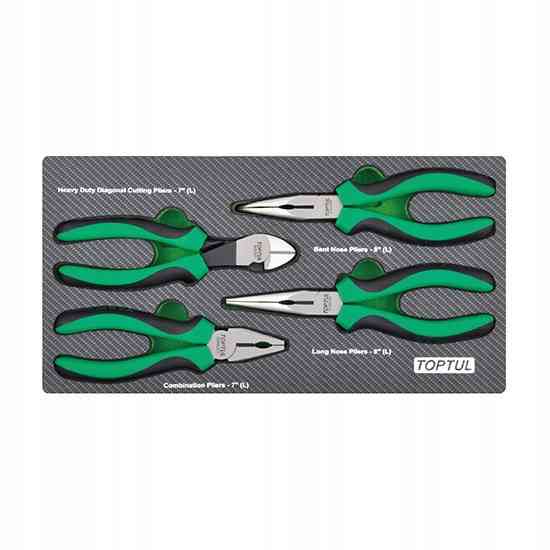Набор пассатижей 4ед. (в ложементе) TOPTUL GEA0407 Харків