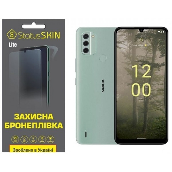 Поліуретанова плівка StatusSKIN Lite на екран Nokia C31 Глянцева (Код товару:26991) Харків - зображення 2