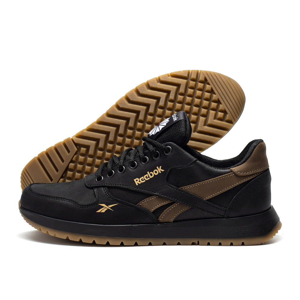 Мужские кожаные кроссовки Royal classic brown Киев - изображение 11