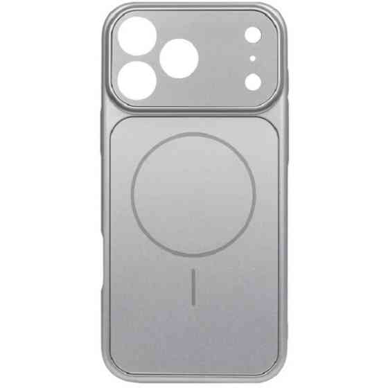 DM Чохол AG Glass Case With MagSafe для iPhone 16 Pro Silver Харьков