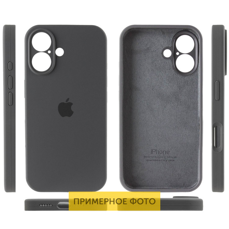 Чехол Silicone Case Full Camera Protective (AA) для Apple iPhone 16 (6.1") Херсон - зображення 5