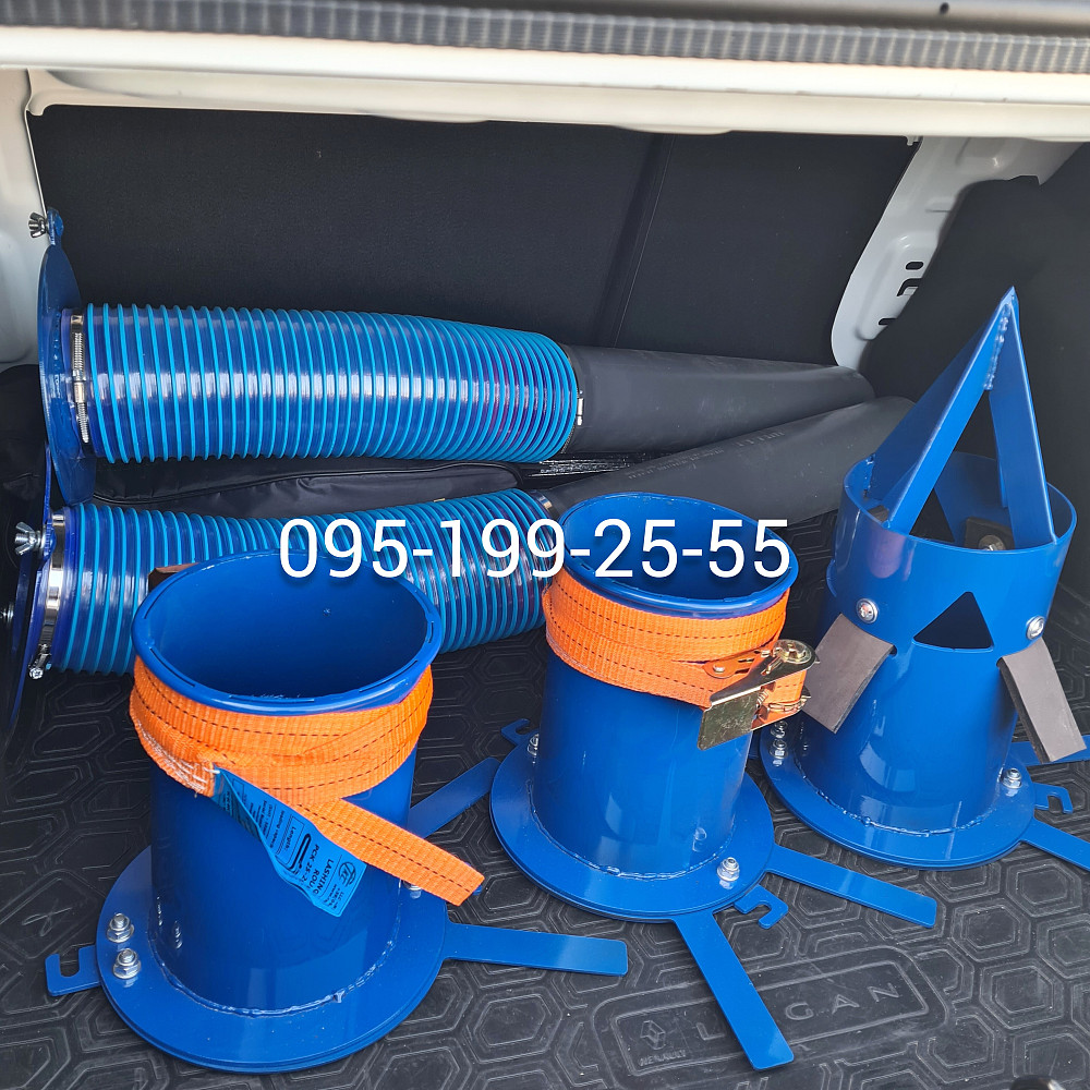 Розтарювач біг-бегів (клапан-дозатор) з рукавом Дніпро - зображення 2