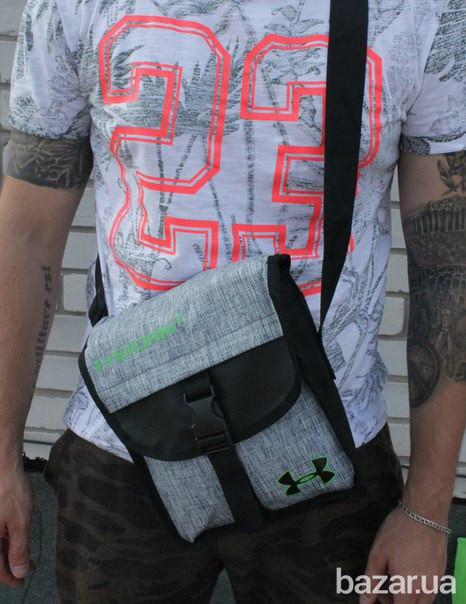 Сумка через плечо Under Armour Storm1 Pro (серая) Київ - зображення 4