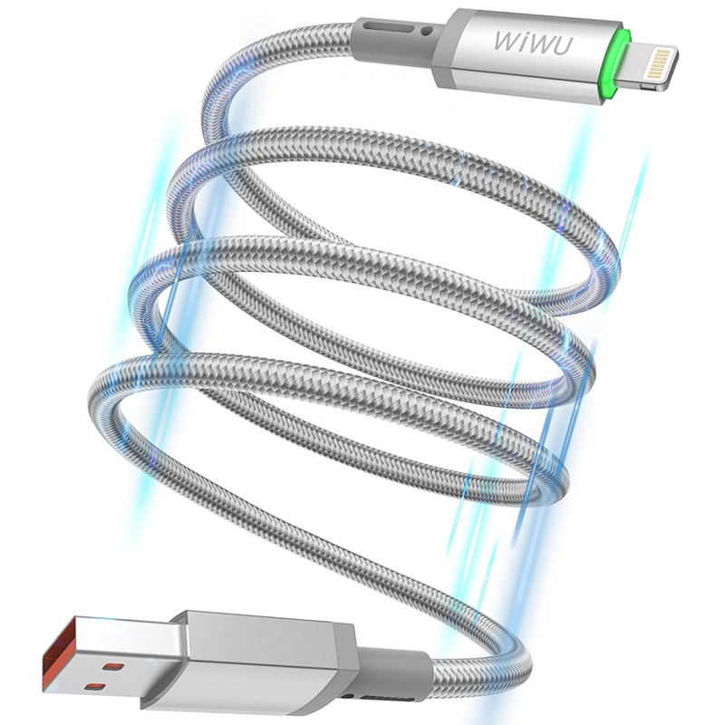 Дата кабель WIWU C081 Maglink USB to Lightning 12W (1m) Херсон - изображение 4