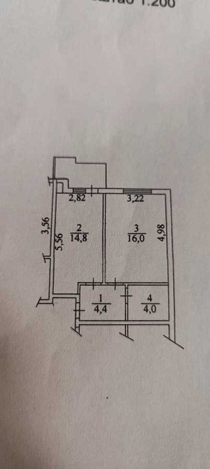 продажа 1-к квартира Бориспольский, Чубинское, 44500 $  - зображення 11
