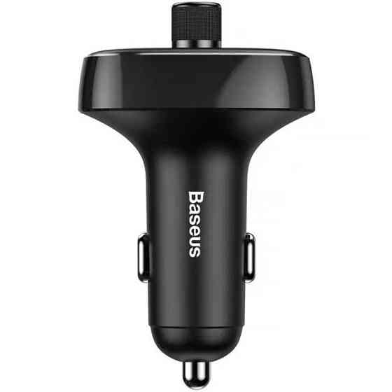 АЗУ FM модулятор Baseus S-09 Overseas Edition 3.4A (2USB-A) (CCMT000301) Херсон