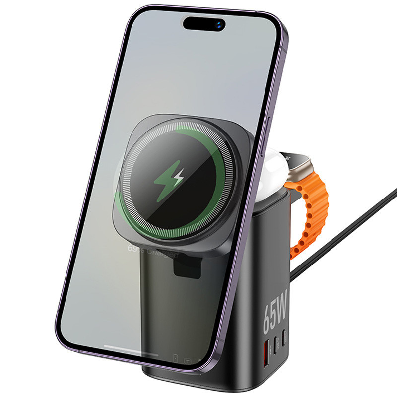 БЗУ Hoco CQ20A Clever 6in1 PD65W Херсон - зображення 3