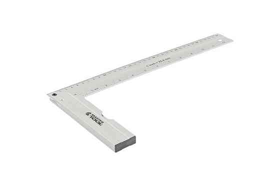 Угольник строительный алюминиевый MASTERTOOL 350 мм ручка Al с капсулой 0,5 мм/1м 30-4350 Харьков