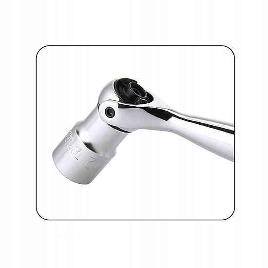 Мини трещетка 1/4" с шарниром (360°) 90 зубцов TOPTUL CHKX0810 Харків