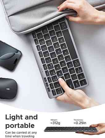 Бездротова багаторежимна клавіатура Ugreen K551 - це тонка портативна клавіатура Днепр