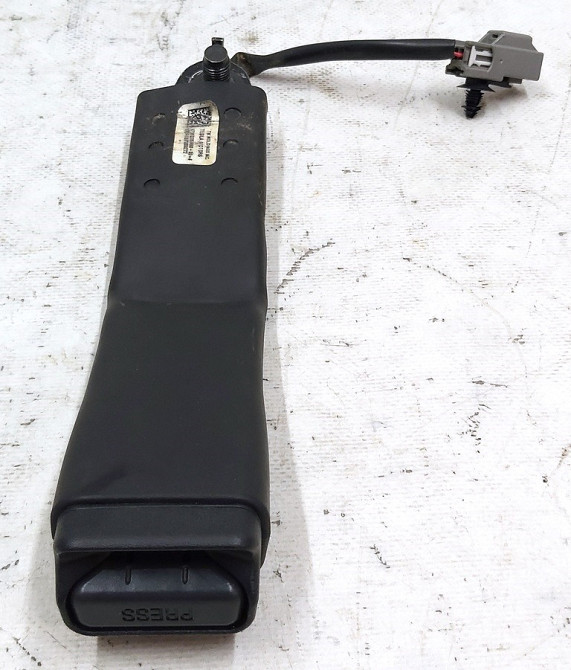 Замок ремня безопасности водительского сиденья BLK Tesla model S, model S REST, model X 1005990-05-G Київ - зображення 1