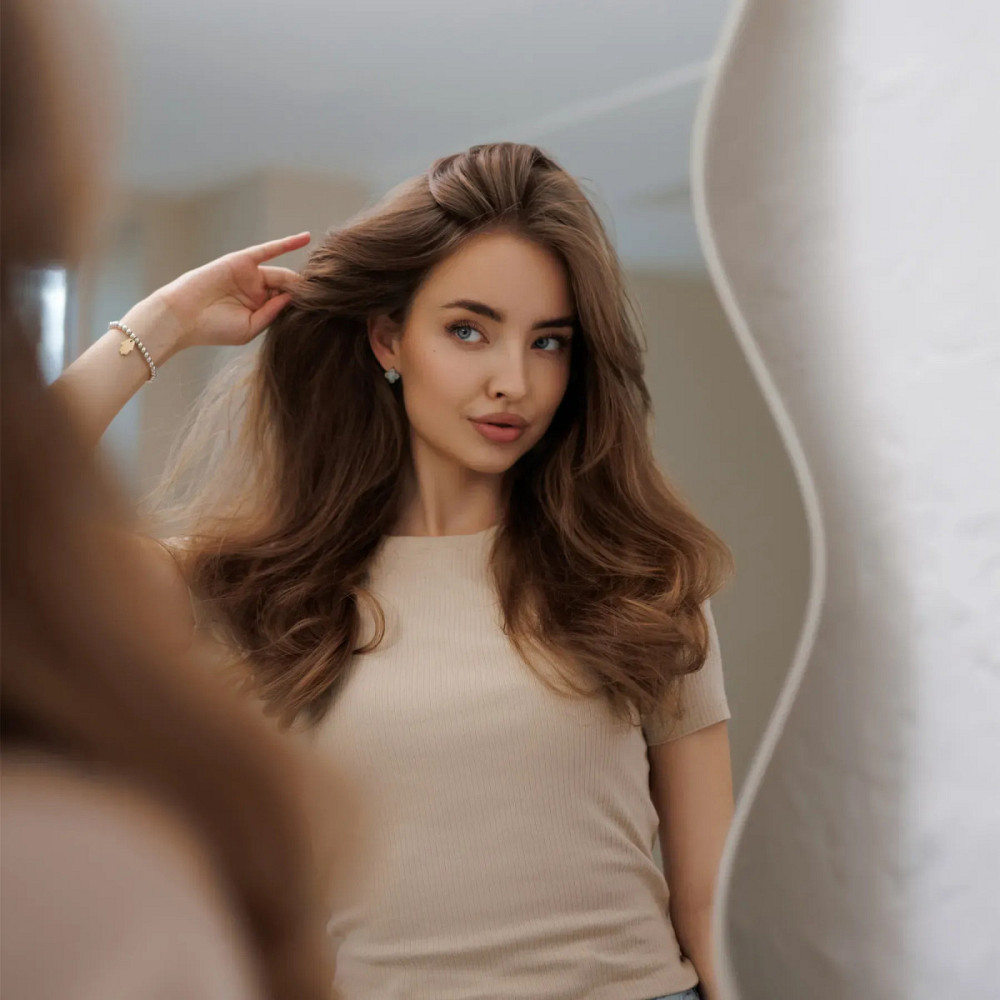 Фен-щетка Magio MG-726 1300 Вт розовый Киев - изображение 5