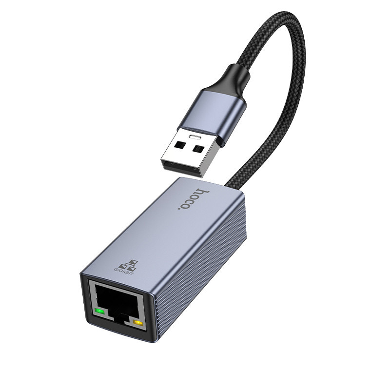 Интернет адаптер Hoco UA37 1000 Mbps (USB to RJ45) Херсон - изображение 7
