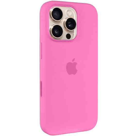 Чехол Silicone case (AAA) with Magsafe and Animation (button) для Apple iPhone 16 Pro Max (6.9") Херсон