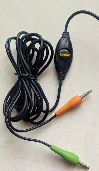 Мультимедійні навушники з мікрофоном та регулятором гучн на проводі Sven GD750MV Львів - зображення 6