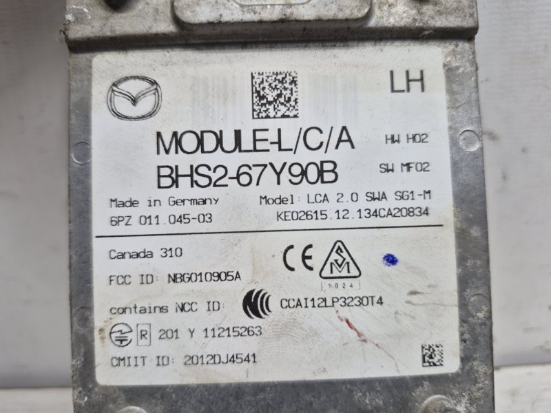 Блок управления Mazda 3 2013-2019 BHS267Y90B (Арт. 77720) Київ - зображення 4