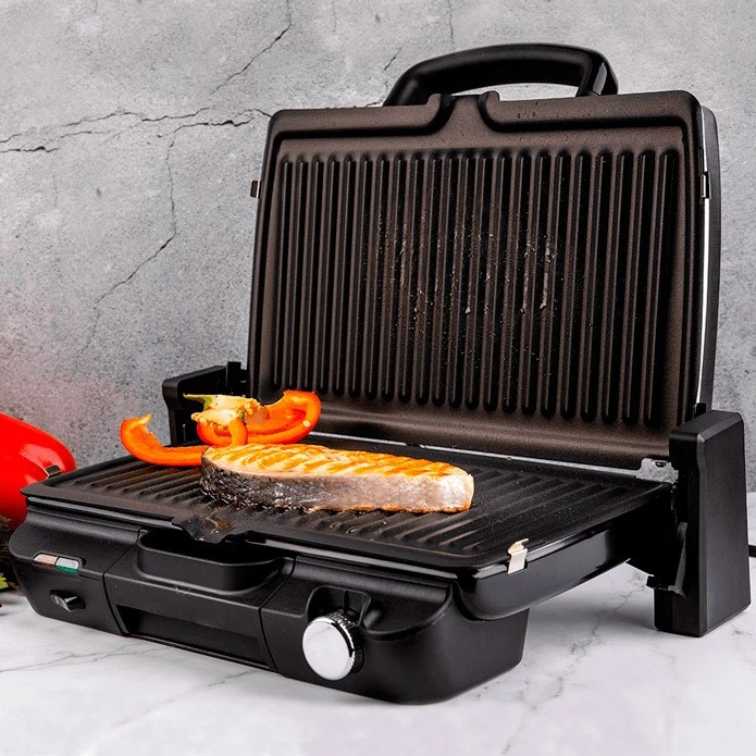 Гриль контактный Grunhelm G1866 1800 Вт Київ - зображення 7