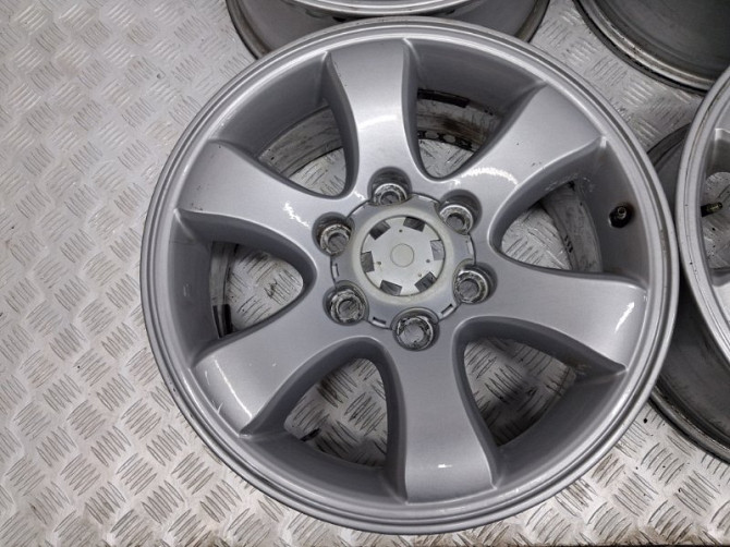 Диски титан комплект R17 Toyota Prado 120 4.0 1GR-FE 2003 (б/у) Київ - зображення 4