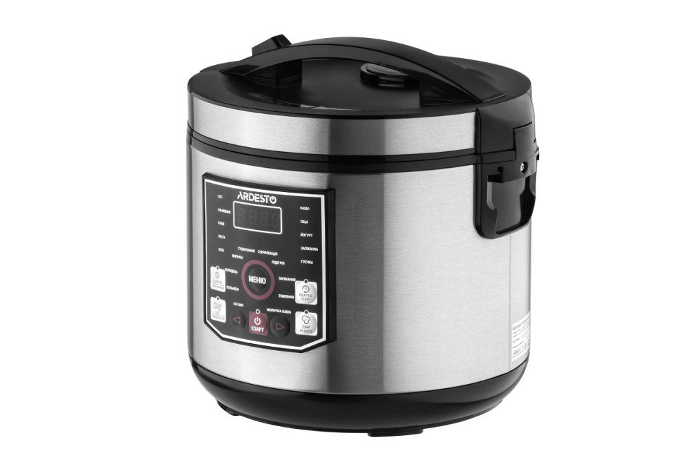 Мультиварка Ardesto MС-P21 860 Вт серебристая Київ - зображення 2