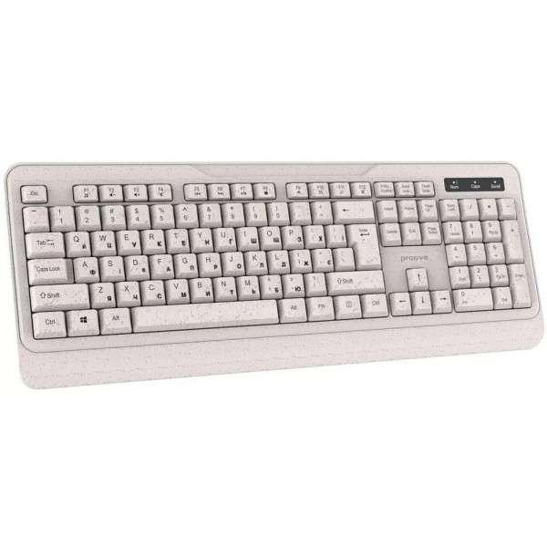 Комплект (клавіатура, мишка) Proove Harmless Beige (KMHR00003002) (Код товару:39211) Харьков - изображение 4