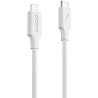Кабель Proove Striped Silicone Type-C to Lightning 1m White (CCSS00002102) (Код товару:38310) Харків