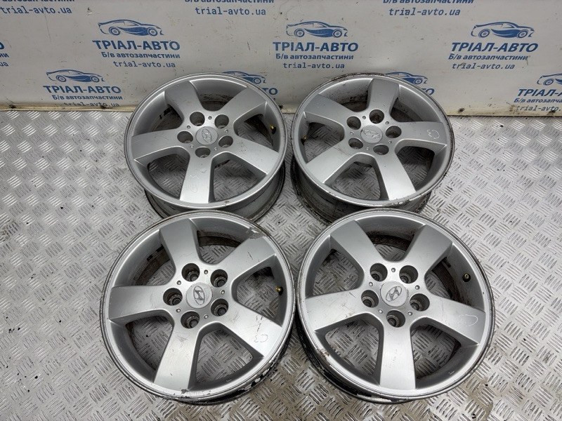 Диски титан комплект R16 Hyundai Tucson 2004-2009 529102E300 (Арт. 86745) Киев - изображение 1