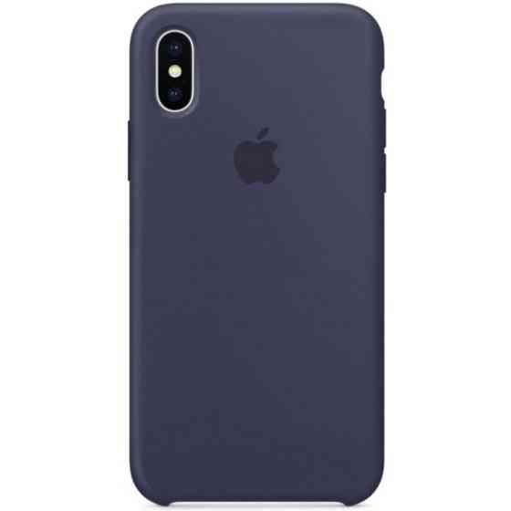 Apple Silicone Case для iPhone XS Max Midnight Blue (Код товару:27960) Харьков