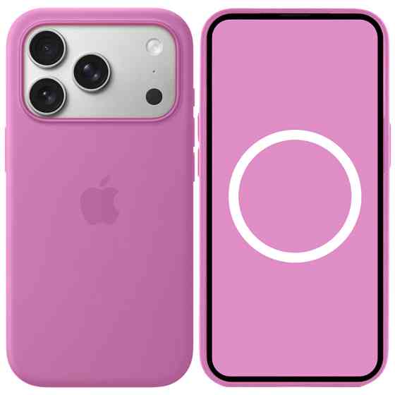 Чехол Silicone case (AAA) with Magsafe and Animation для Apple iPhone 17 Pro Max (6.9") Херсон