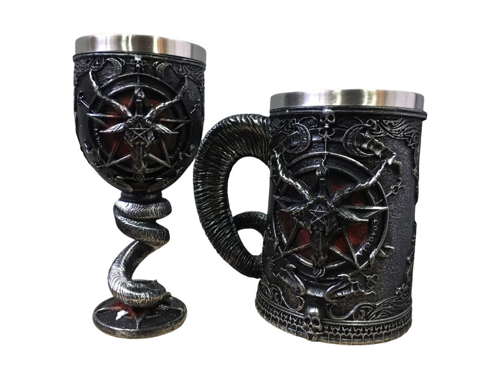 Подарочный Набор Гуртка Чашка Бокал 3 Волк Подарок (код 00517) Київ - зображення 7