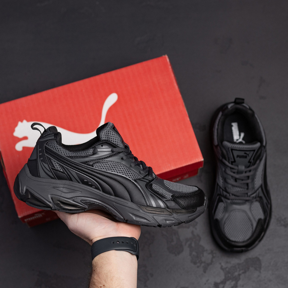 Мужские кроссовки сетка PM Black Київ - зображення 10