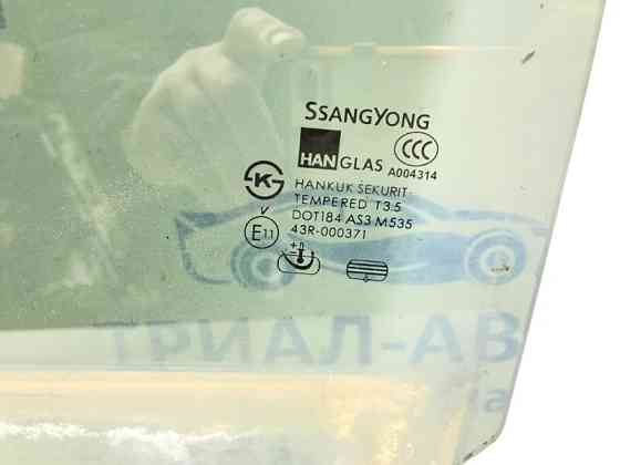 Стекло двери заднее левое SsangYong Kyron 2005-2016 7337609010 (Арт. 48236) Киев