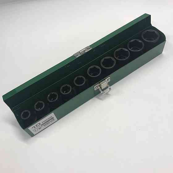 Набор ударных головок TOPTUL 1/2" 10-24мм 10ед. GDAD1001 Харків