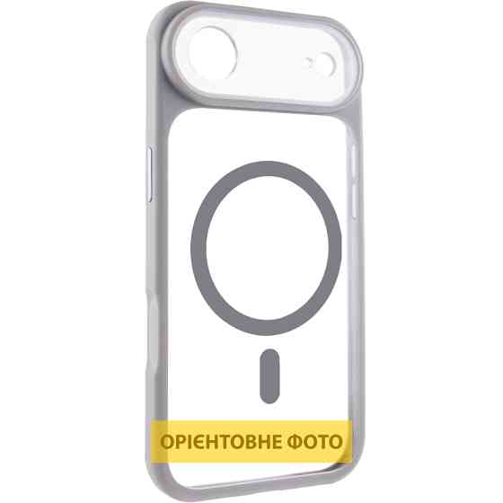 Чехол TPU+PC GETMAN Moon Clear with MagSafe для Apple iPhone 17 Air (6.5") Херсон