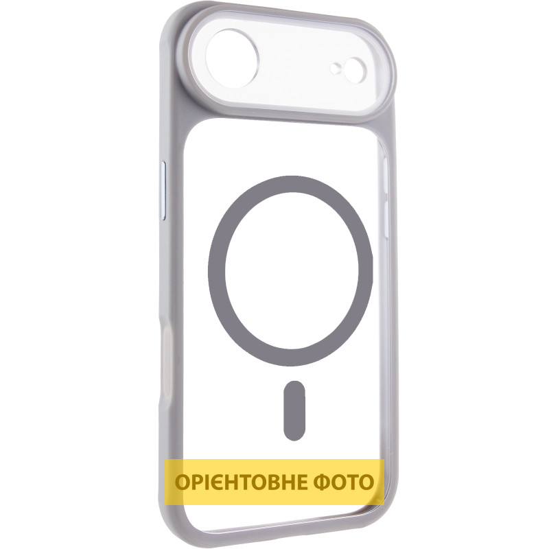 Чехол TPU+PC GETMAN Moon Clear with MagSafe для Apple iPhone 17 Air (6.5") Херсон - зображення 2
