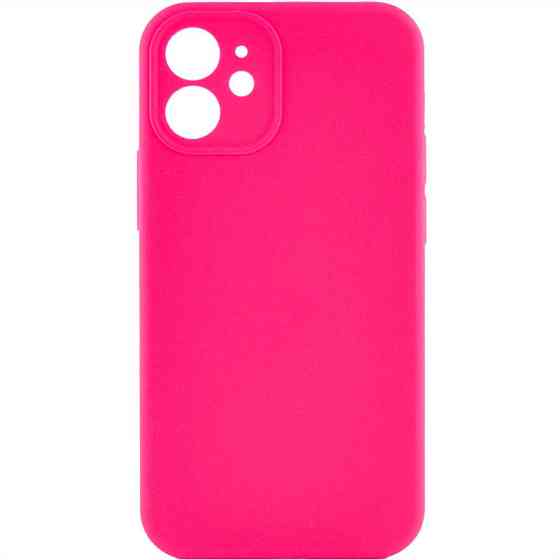 Чехол Silicone Case Full Camera Protective (AA) NO LOGO для Apple iPhone 12 (6.1") Херсон