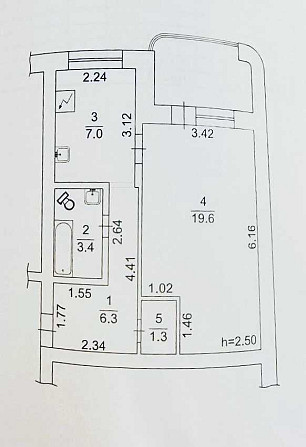 долгосрочная аренда 1-к квартира Киев, Днепровский, 9000 грн./мес. Киев - изображение 10